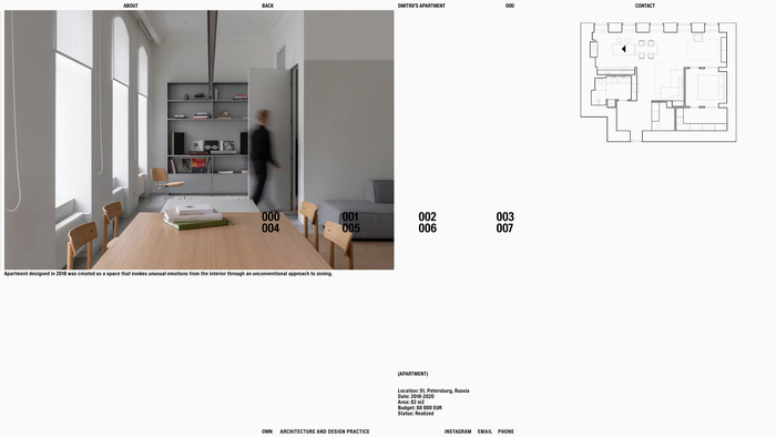 OWN Architects website 3