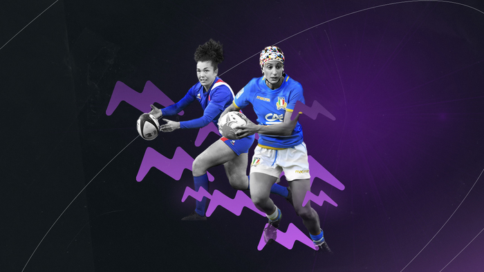 Six Nations Rugby visuals for France Télévisions 3