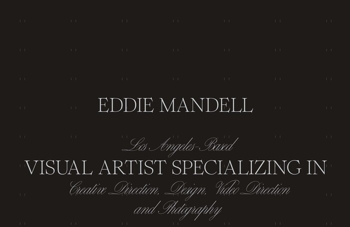 Eddie Mandell website 4