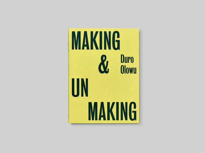 Duro Olowu: Making & Unmaking exhibition catalog 1