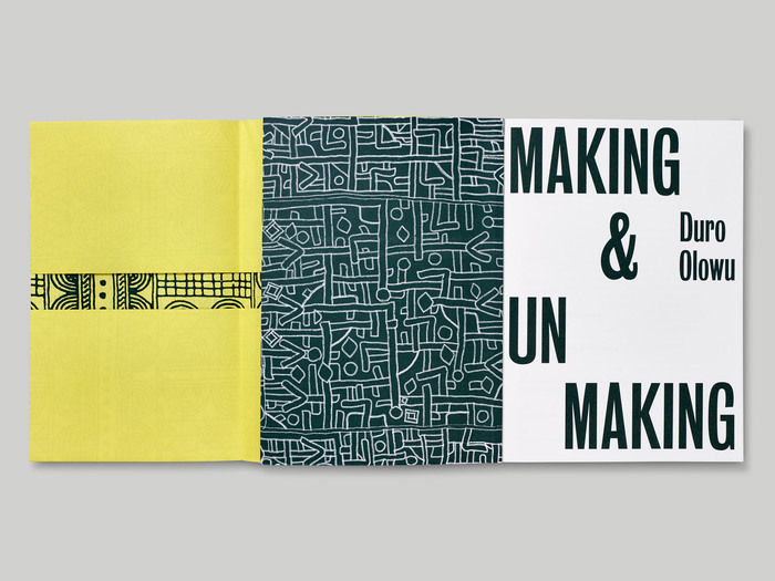 Duro Olowu: Making &amp; Unmaking exhibition catalog 4