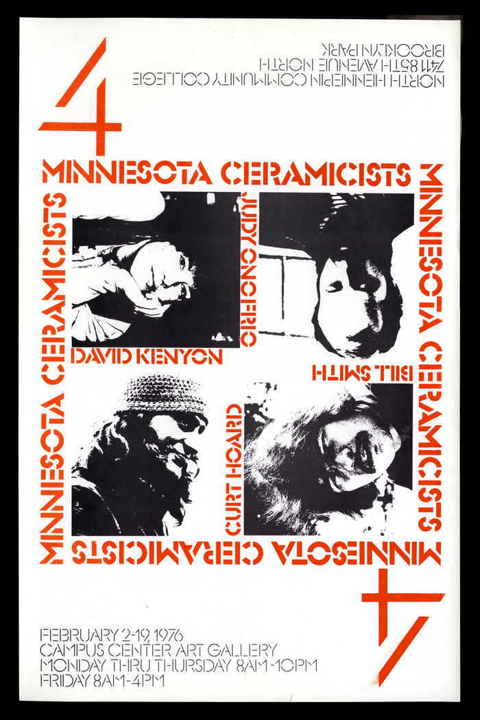4 Minnesota Ceramicists poster 1