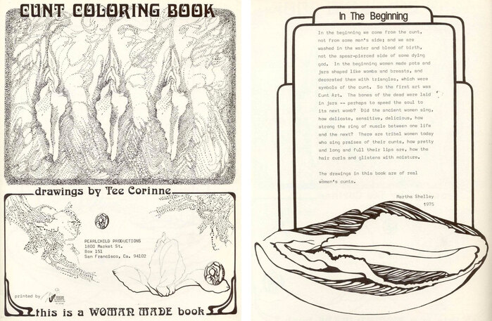First spread of 1975 Pearchild Productions edition