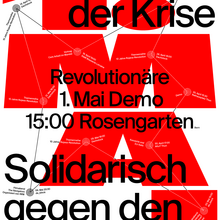 “Revolutionäre 1. Mai Demo” poster