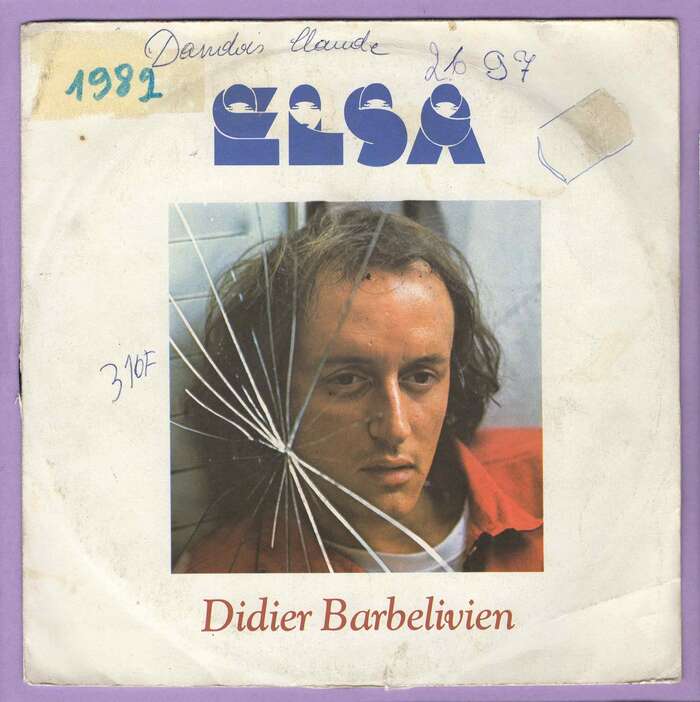 Didier Barbelivien – “Elsa” single cover 3