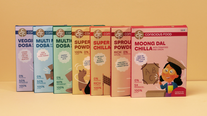 Toddler Foods packaging for Conscious Foods 1