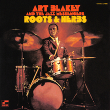 Art Blakey and The Jazz Messengers – <cite>Roots &amp; Herbs</cite> album art