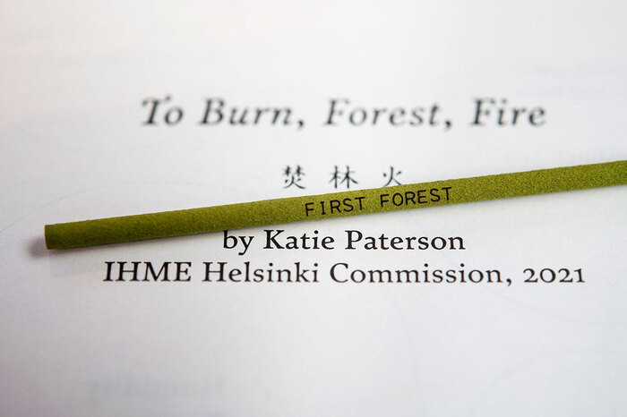 To Burn, Forest, Fire by Katie Paterson 2