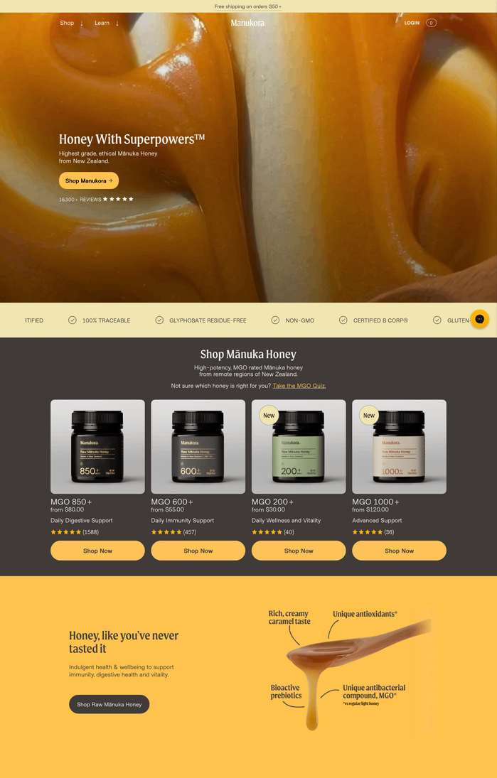 Manukora brand identity 9