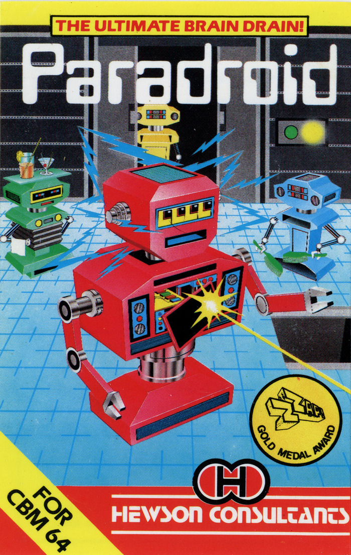 Paradroid cassette inlay 1