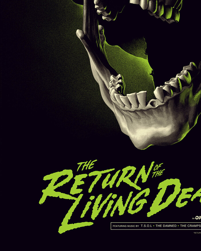 Return of the Living Dead movie poster 2