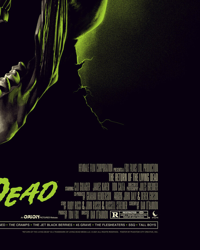 Return of the Living Dead movie poster 3