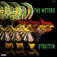 The Meters – <cite>Struttin’</cite> album art