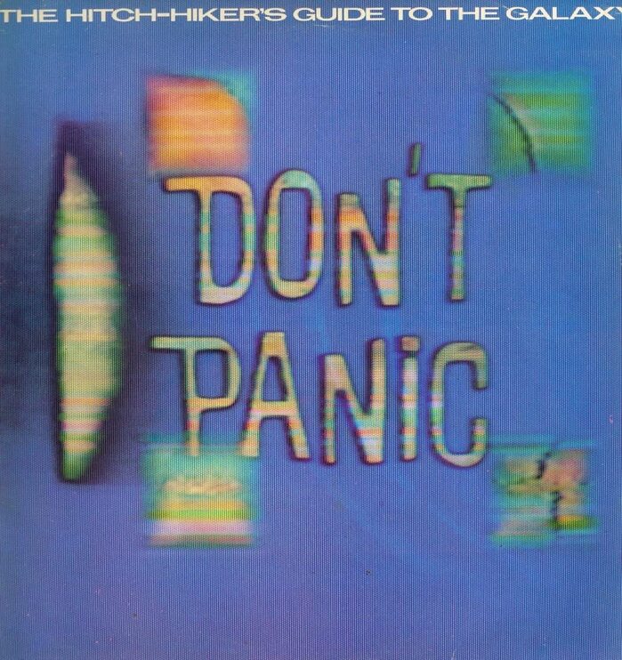 Front cover of the LP. The title set in Omaha has alternate glyphs for D, N, and P. [More info on Discogs]