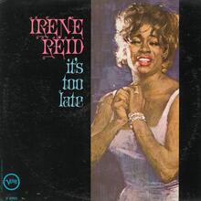 Irene Reid – <cite>It’s Too Late</cite> album art