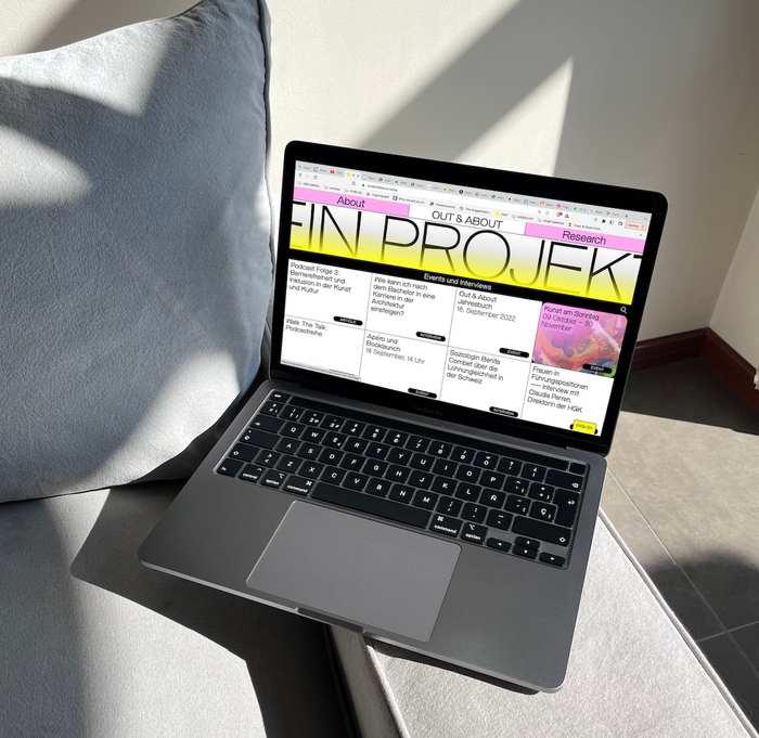 Out &amp; About website 1