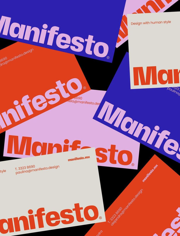 Manifesto Design identity 1