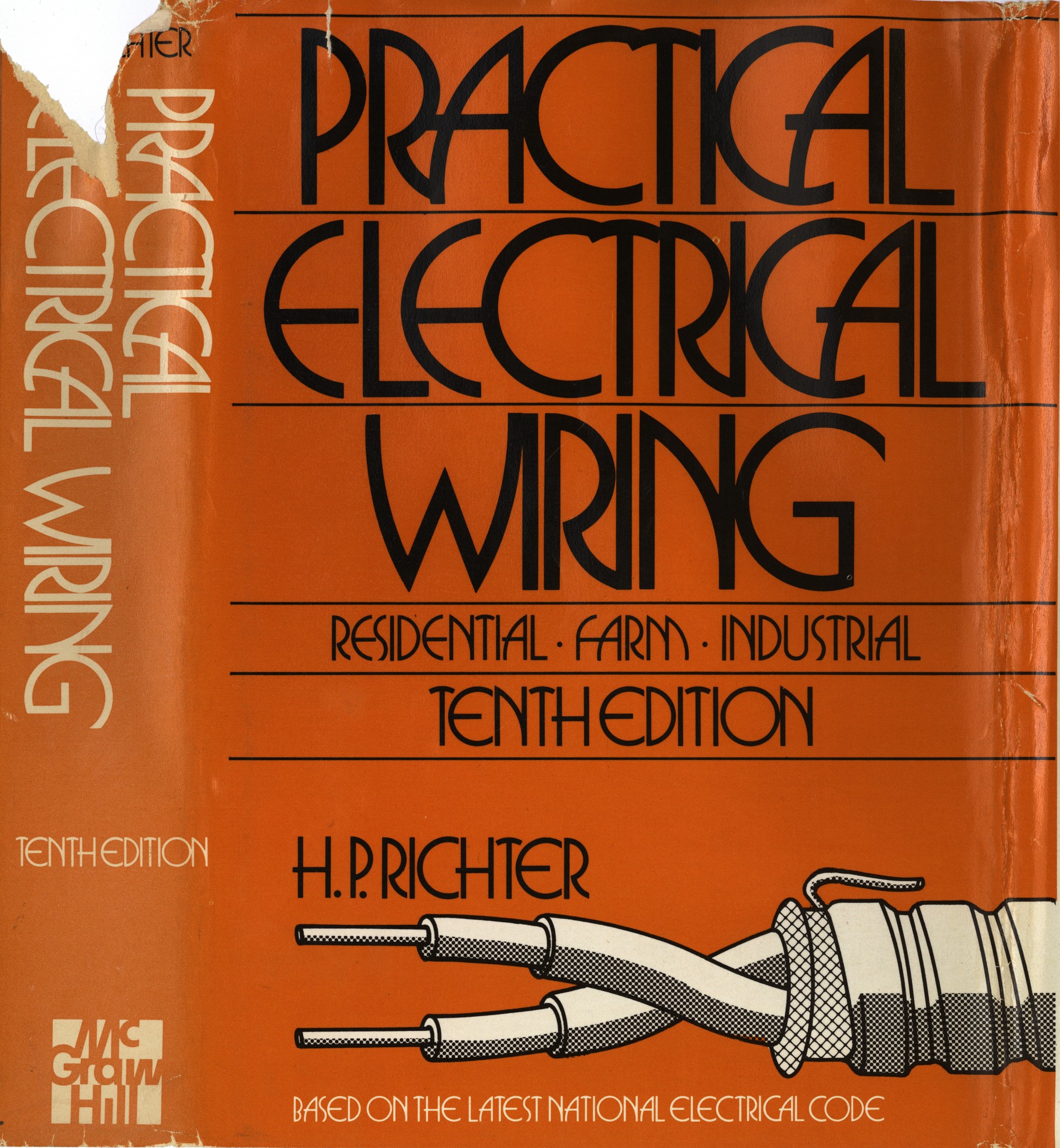 Practical Electrical Wiring by H.P. Richter (1976) Fonts In Use