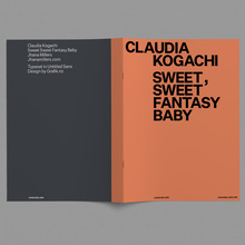 <cite>Claudia Kogachi: Sweet, Sweet Fantasy Baby</cite> catalog