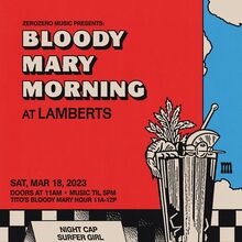 Bloody Mary Morning at Lamberts poster