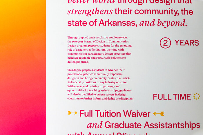 MDes School of Art, University of Arkansas 3