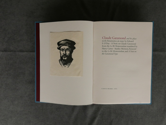 Claude Garamond, Corvus Works 1