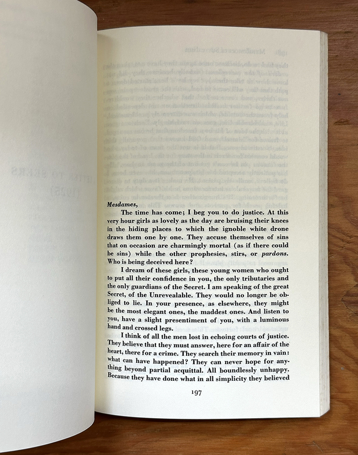 Manifestoes of Surrealism by André Breton, paperback edition 9