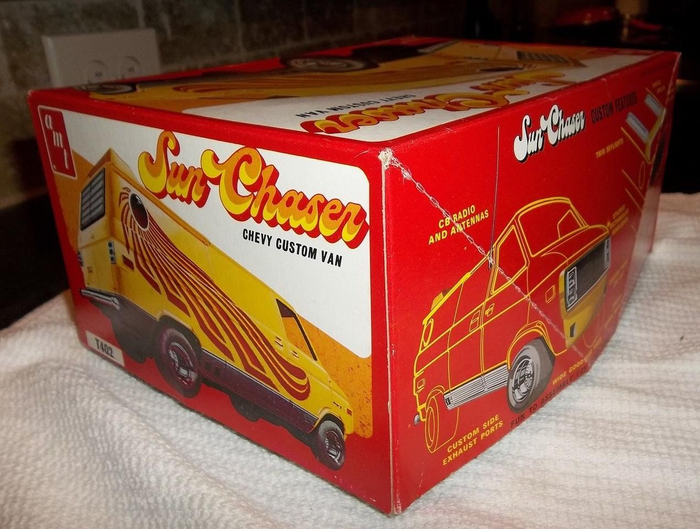 “Chevy Custom Van” is in caps from  Italic.