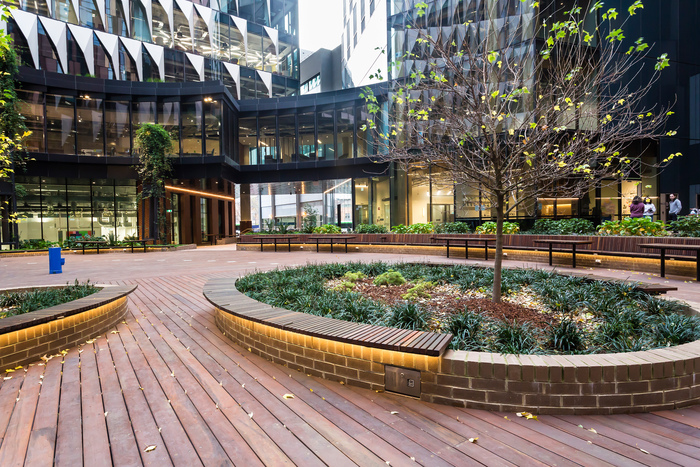 Melbourne Connect benches 6