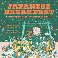 Japanese Breakfast concert poster