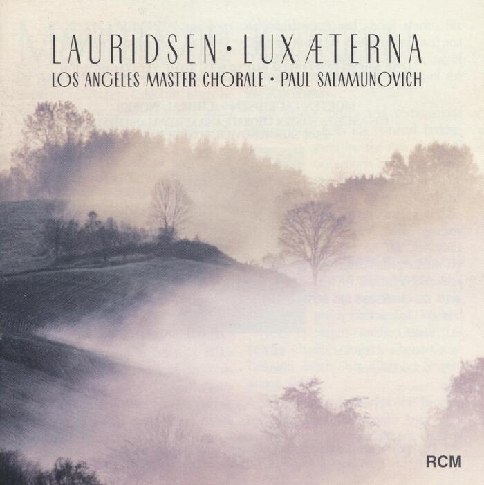 Morten Lauridsen – Lux Æterna album art 1