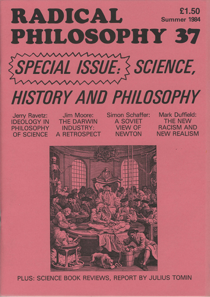 Radical Philosophy 37, Summer 1984