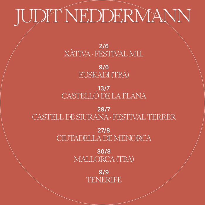 Tour dates
