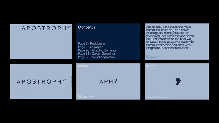 Apostrophy brand identity 4