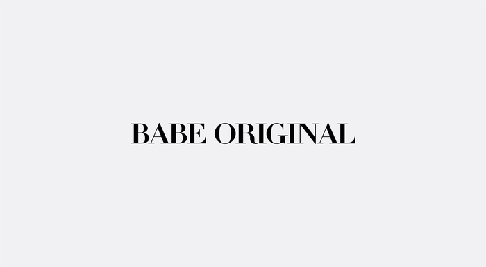 Babe Original branding and packaging 2