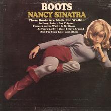Nancy Sinatra – <cite>Boots</cite> album art