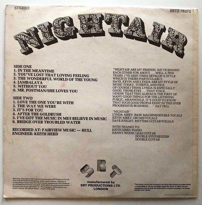 Nightair – Nightair album art 2