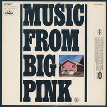 The Band – <cite>Music from Big Pink</cite> album art