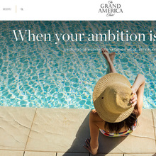 The Grand America Hotel website