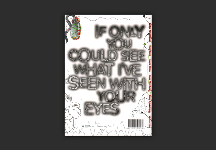 Back cover for If Only You Could See What I’ve Seen with Your Eyes, 2017
