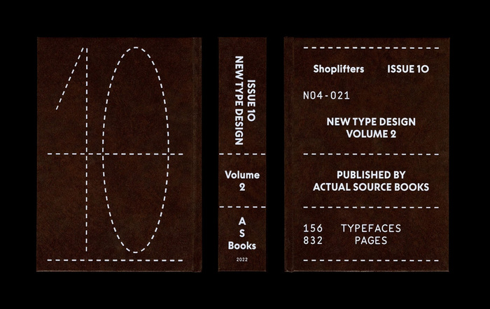 Shoplifters issue 10, “New Type Design Vol. 2” 2