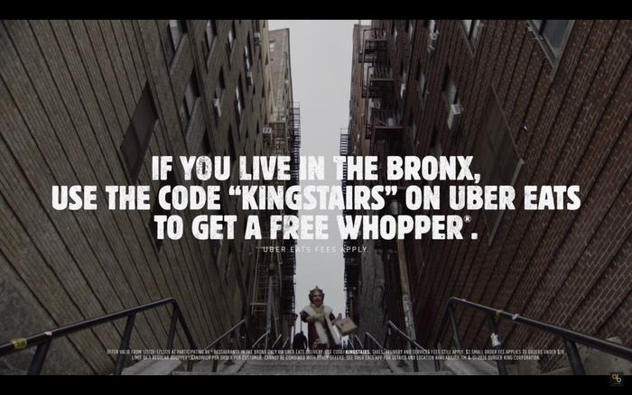“King Stairs” campaign by Burger King 2