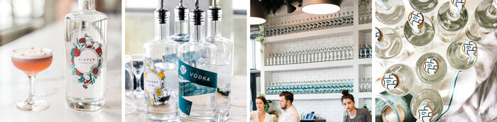 You and Yours Distilling Co. Gin and Vodka 5