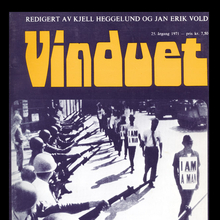 <cite>Vinduet</cite> magazine (c.<span class="nbsp">&nbsp;</span>1971–1974)