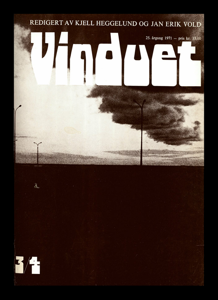 Vinduet vol 25, no. 3/4 (1971)