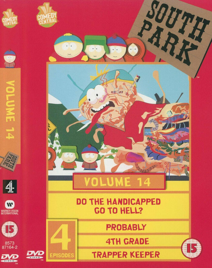 South Park Volume 14 DVD cover, 2001