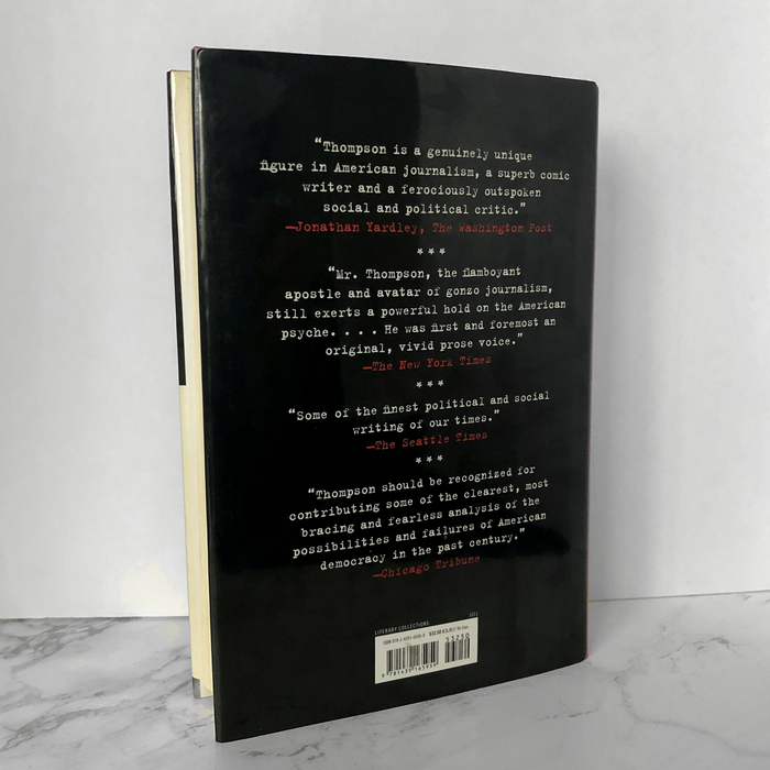 Back of dust jacket with praise