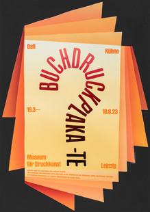 <cite>Buchdruckplakate?</cite> exhibition poster