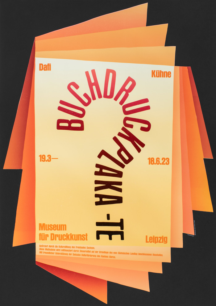 Buchdruckplakate? exhibition poster 1