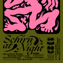 <cite>Schirn at Night</cite> 2020 poster